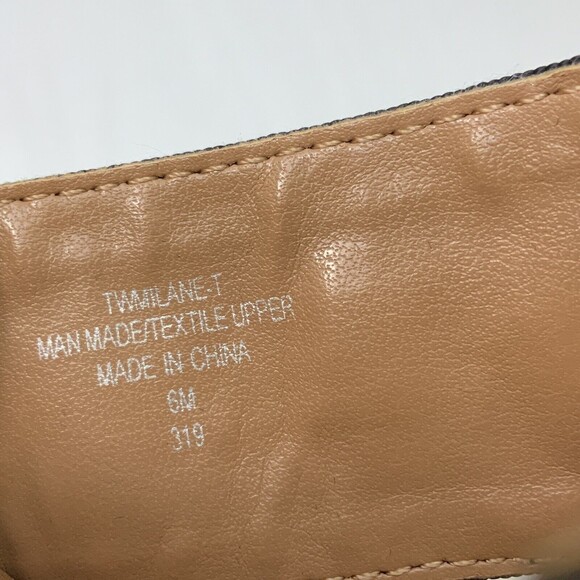 Tommy Hilfiger Thong Wedge Sandals Black 6 - Picture 6 of 13